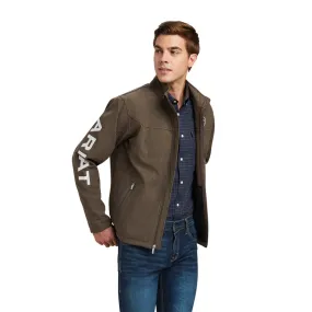 Ariat Men's New Team Softshell Jacket, Banyan Bark Heather