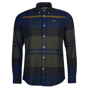 Barbour Men's Icecloch Tailored Shirt in Forest Mist