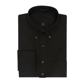 Beyond Non-Iron® Black Royal Oxford Sport Shirt (Carl)