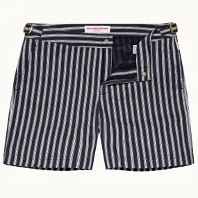 Bulldog Laudrup Stripe Swim Trunks