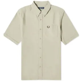 Fred Perry Oxford Shirt, Light Gray