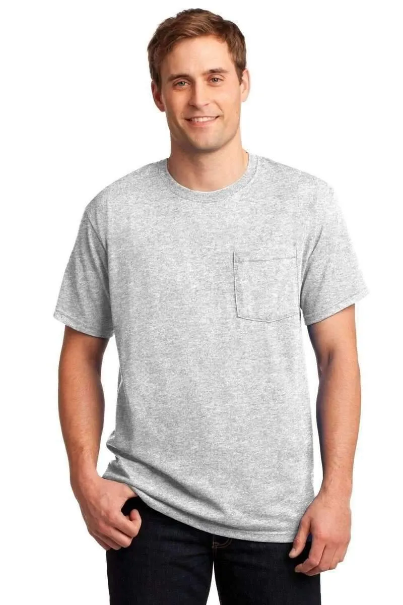 JERZEES 29P: Dri-Power Active 50/50 Cotton/Poly Pocket T Shirt