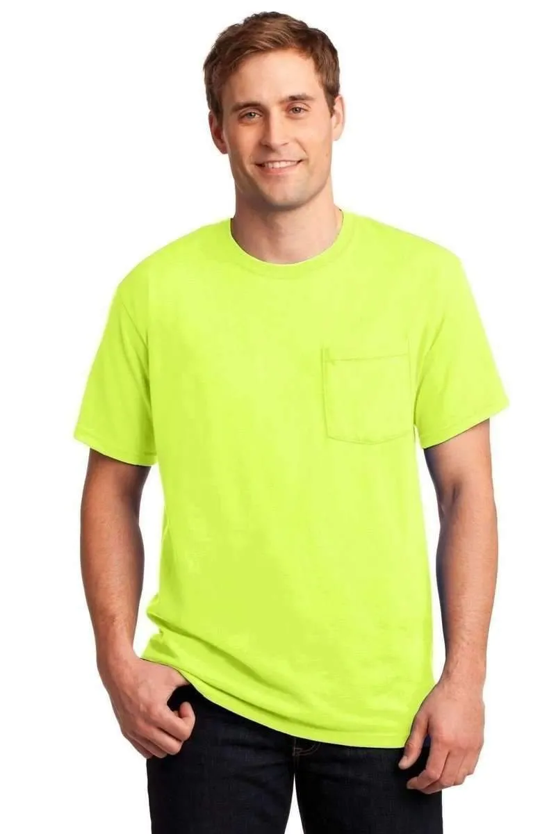 JERZEES 29P: Dri-Power Active 50/50 Cotton/Poly Pocket T Shirt