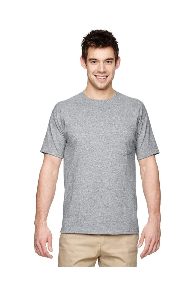 JERZEES 29P: Dri-Power Active 50/50 Cotton/Poly Pocket T Shirt