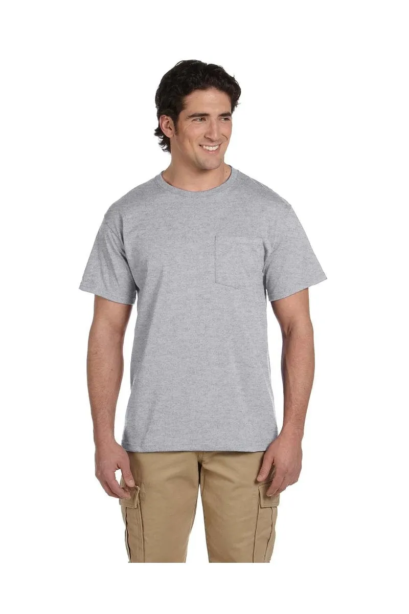 JERZEES 29P: Dri-Power Active 50/50 Cotton/Poly Pocket T Shirt