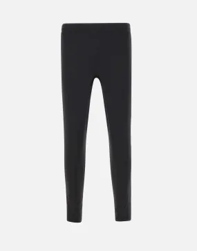 Men's Black Reflective Run Tights