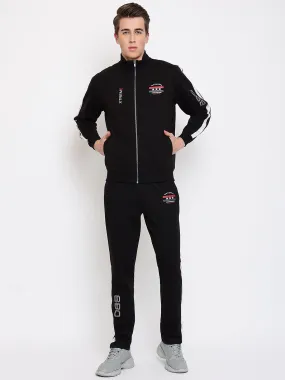 Mens Black Track Suit