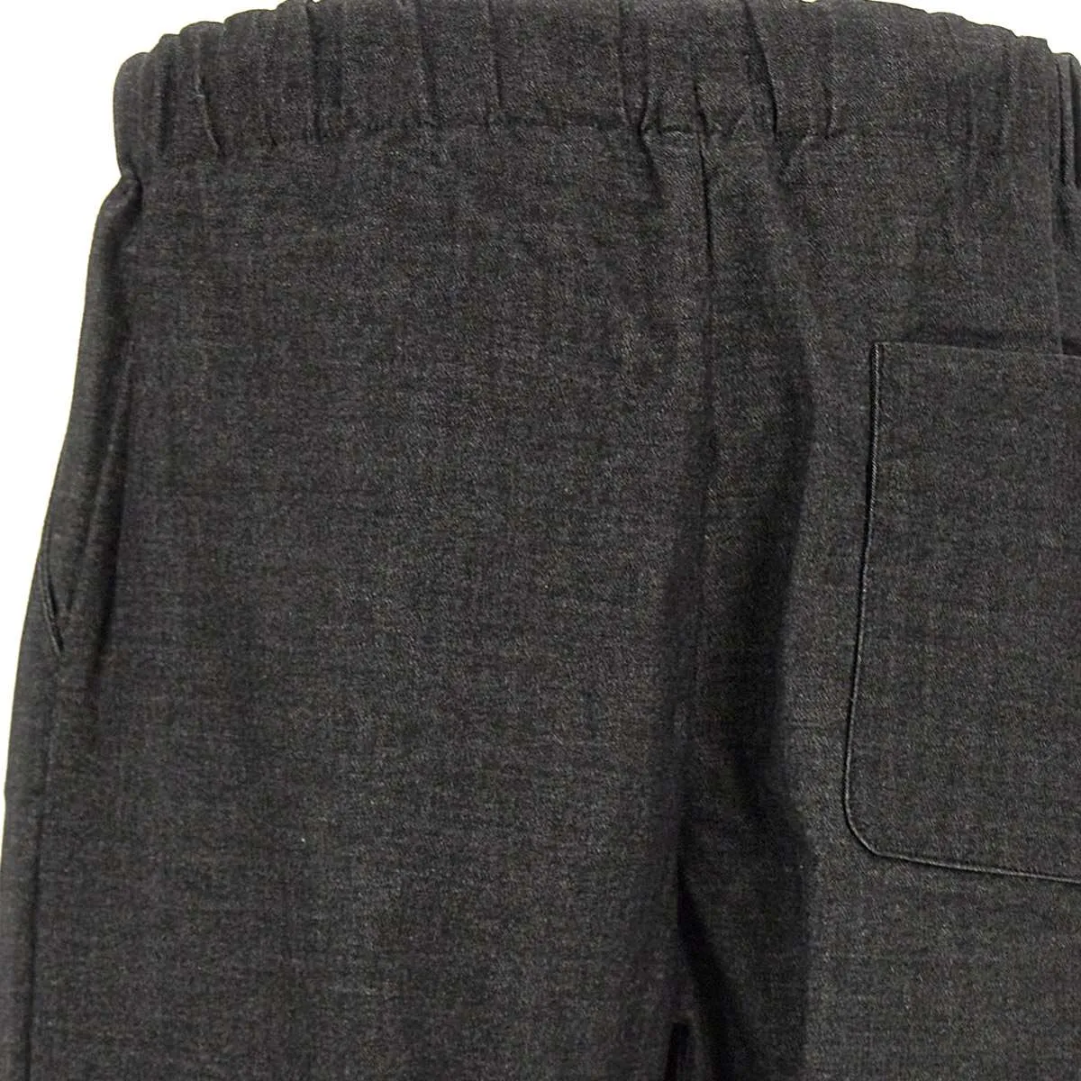 Men's Dark Grey Wide Leg Trousers