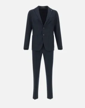 Midnight Blue Cool Wool Suit