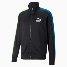 Puma ICONIC T7 TRACKSUIT Men’s - BLACK BLUE GREEN