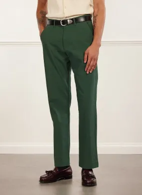 Tailored Seersucker Trousers | Forest