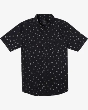 That'll Do Slim Fit Short Sleeve Shirt - RVCA Black