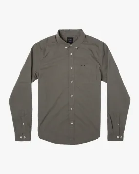 That'll Do Stretch Long Sleeve Shirt - Olive