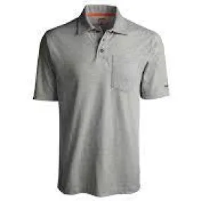 Timberland Pro Men's Base Plate Blended Short-Sleeve Work Polo - Light Gray - TB0A1HP2